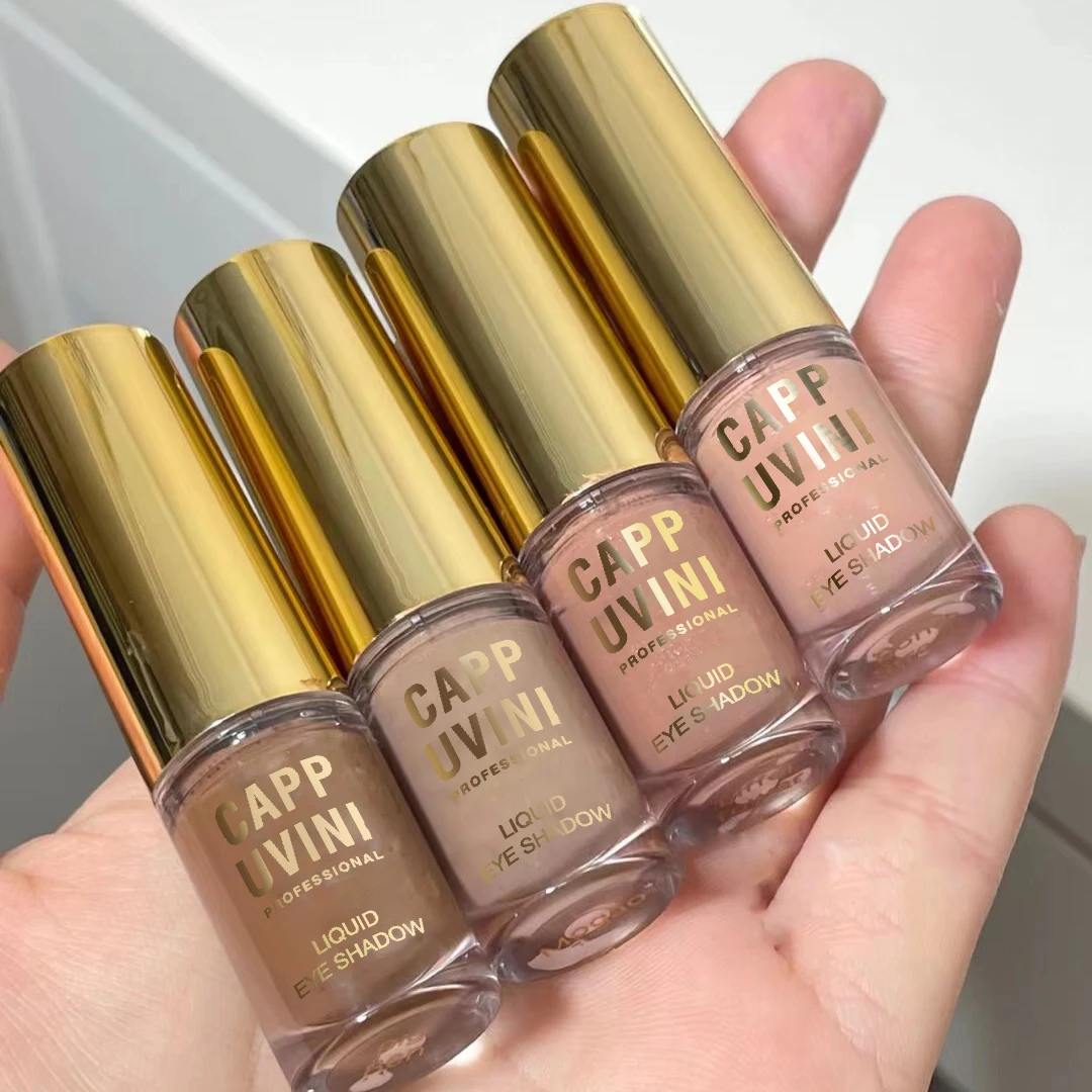 

Glitter Glow Liquid Eyeshadow Liquid Powder Chromatic Eye Tint Matte Shimmer Eye Makeup High-Pigment Smooth Metallic Eyeshadow