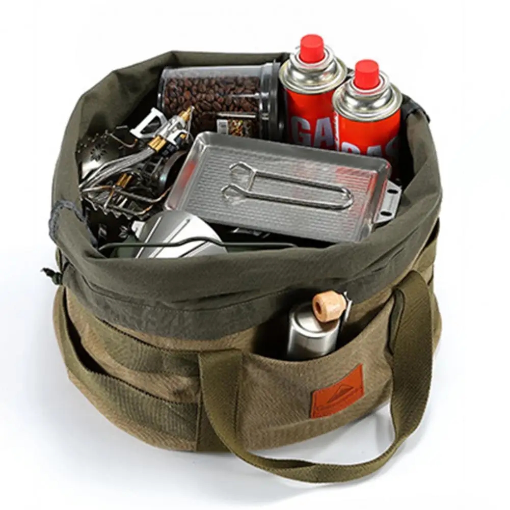 

Practical Wear-resistant Side Pockets Storage Bag Oven Tote Portable Dust-proof