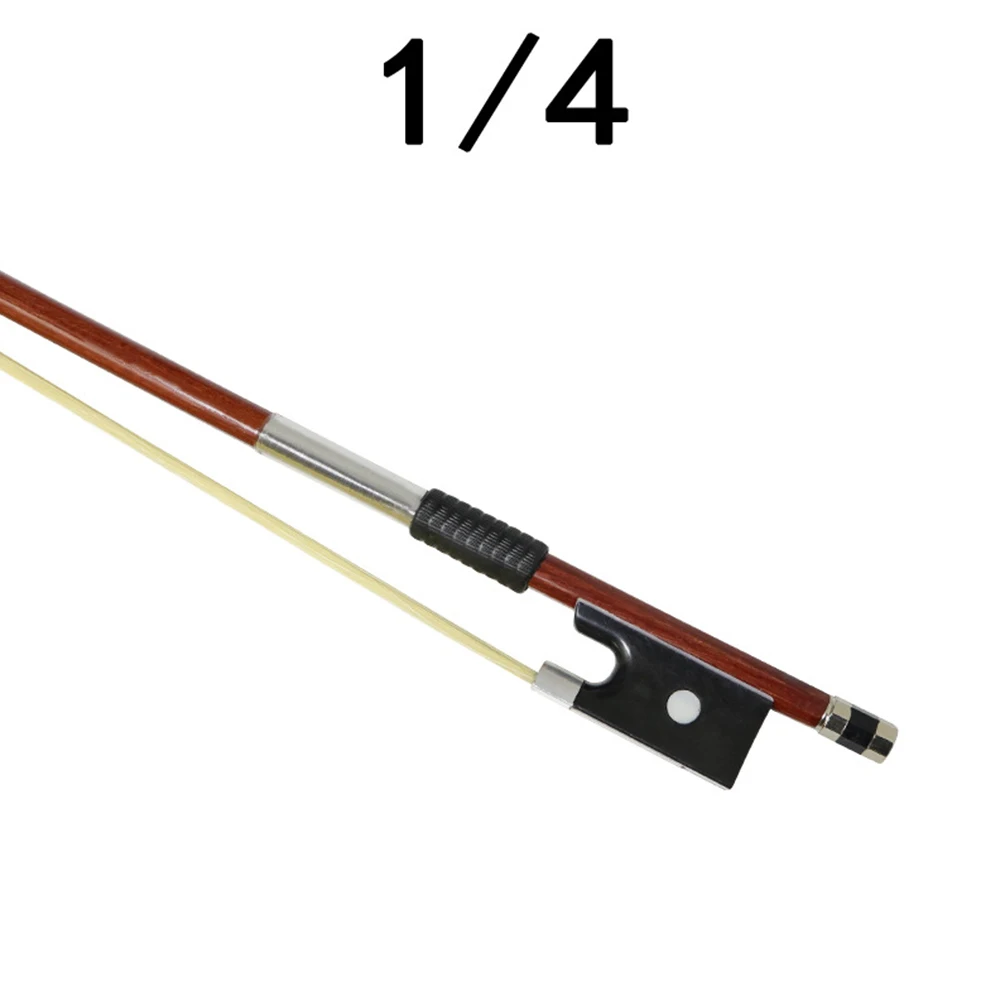 

Hot Sale 1/4 1/8 1/10 Violin Bow Horsehair Beginner Practice Grid Carbon Fiber Violin Bow Accessories Stringed Instruments Parts