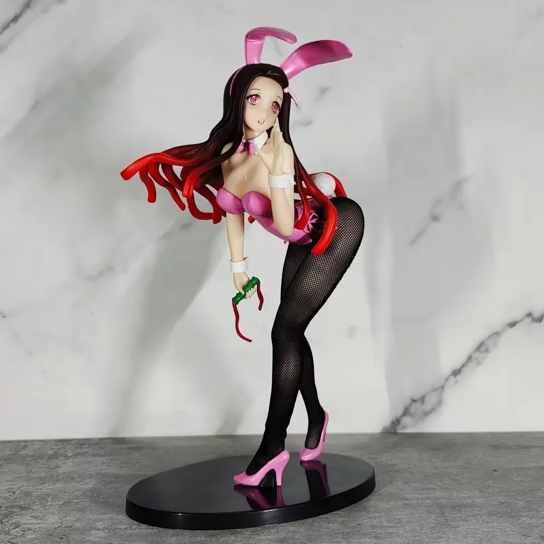 

Sailor Moon Demon Slayer Anime Figure Youdouzi Bunny Girl Standing Posture Silk Stockings Garage Kit Pendant Funny Model Toys
