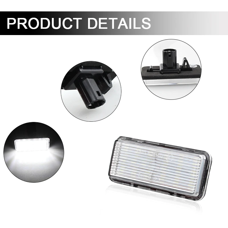 2 шт. автомобильные лампы для Lexus LX470 LX570 Toyota Land Cruiser 100 200 Prado 120 Reiz 4D Mark X