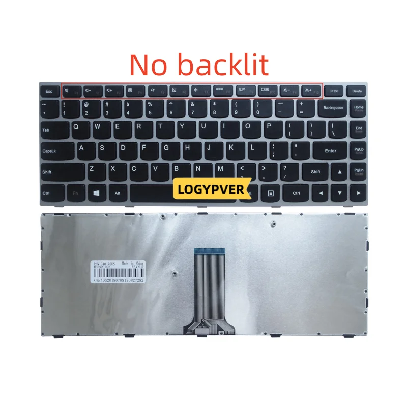 Английская клавиатура США для ноутбука Lenovo Z41-70 B41-30 80 Z40-70A G40-30 500-14ACZ G40-70 30 M41-70 felx2-14
