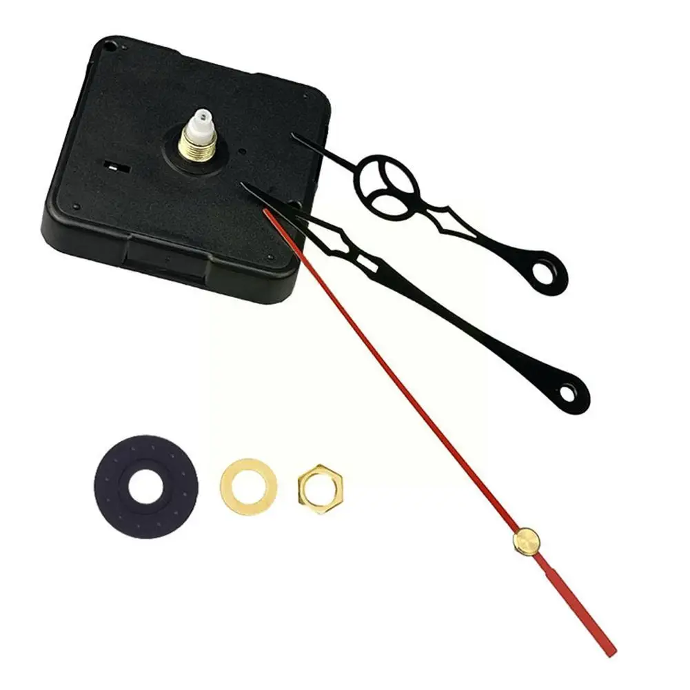 

1Set Hanging DIY Quartz Watch Silent Wall Clock Movement Mechanism repair Parts Quartz Needles with Movement Clock T1C7