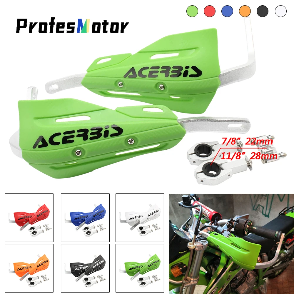 

Motorcycle Hand Guard Protector Moto Dirt Bike Enduro Supermoto Pit Bike 22mm 28mm For Kayo SX SXF KLX KX KXF YZ YZF CR CRF RMZ