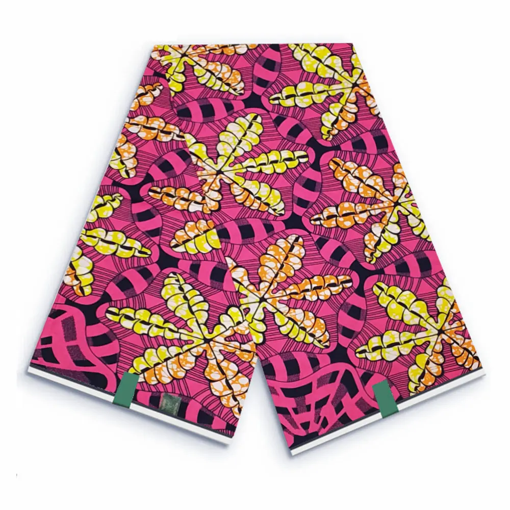 

African Wax Fabric Veritable Prints Nigerian Ankara Block High Quality New Style Super 100% Cotton Batik For Clothes