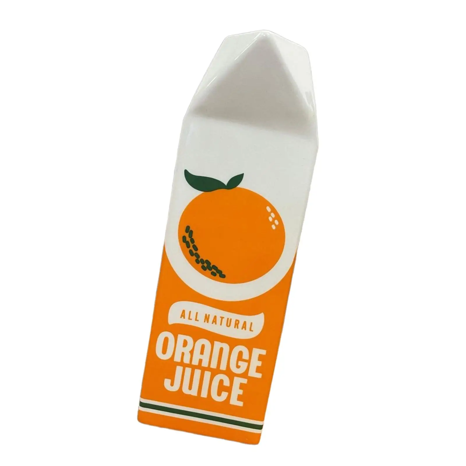 Ceramiczny wazon na kwiaty Uchwyt rośliny pomarańczowe i owoce do sypialni Stół kuchenny