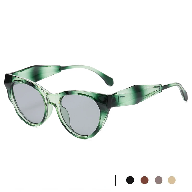 

2023 New Fashion Cat Eye Sunglasses Women Men Morden Ins Casual Sun Glasses Model Eyewear UV400 Gafas Lentes De Sol Mujer