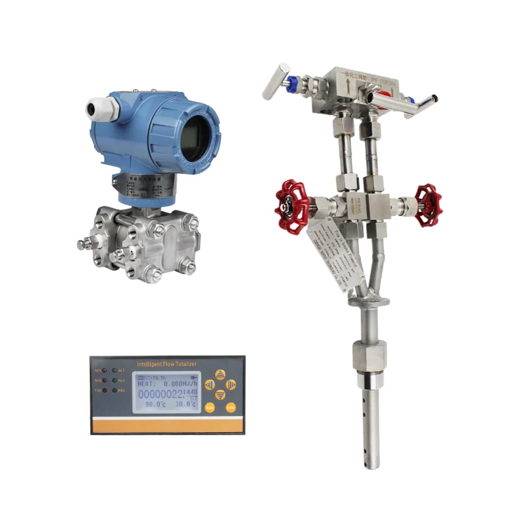 

Factory Annubar Type Pitot Tube Differential Pressure Mass Flow Meter For LPG Gas Liquid