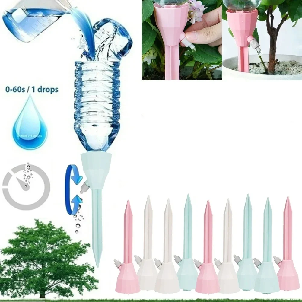 

3Pcs Adjustable Drip Irrigation System Automatic Self-Watering Tips Plants Indoor Outdoor Potted Plant Irrigation Tools