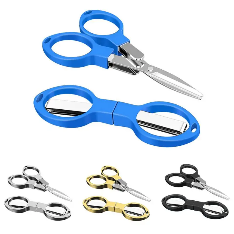 

Fishing Scissors Stainless Steel Scissor Foldable Fishing Knot Braided Line Fishing Line Cutter Fishing Tackle Tool Cutting Wire