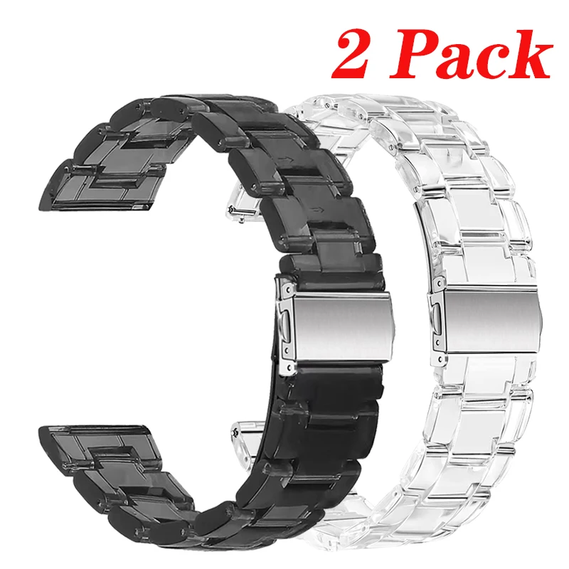 Ремешок 20 мм 22 для смарт-часов Haylou S8 прозрачный браслет из полимера Watch R8/2Pro /GST Lite /