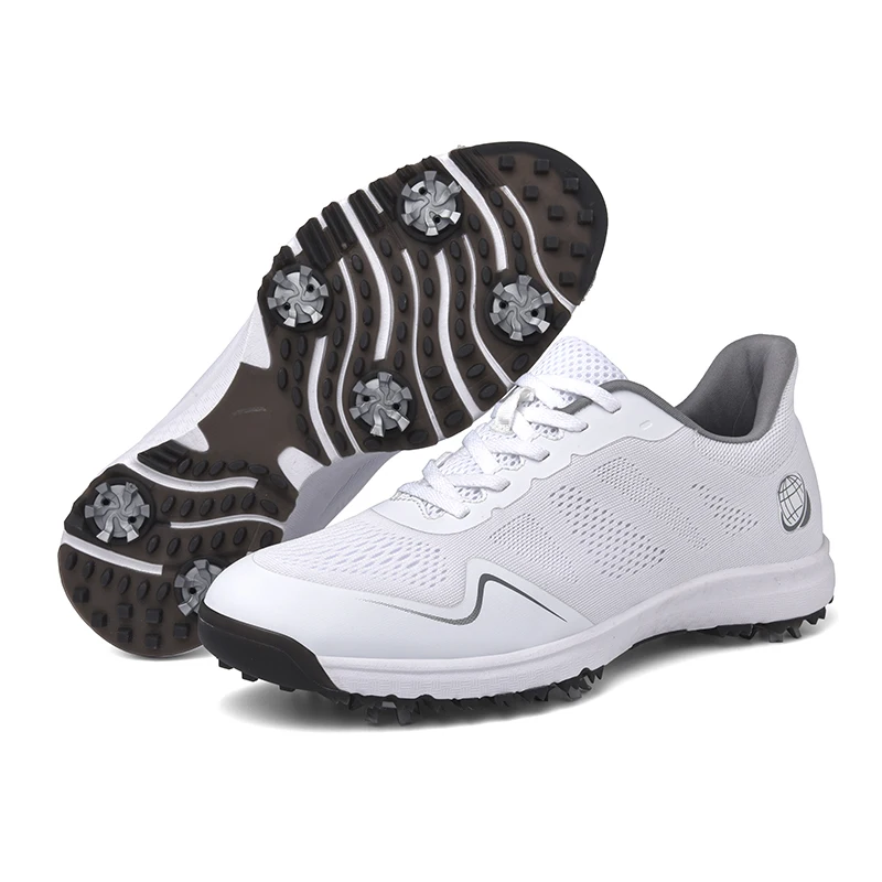 

Big Size 47 Golf Shoes Men Professional Golf Sneakers Luxury Golfing Nail Spikes Shoes Women Walking Golfing Athletic Footwear