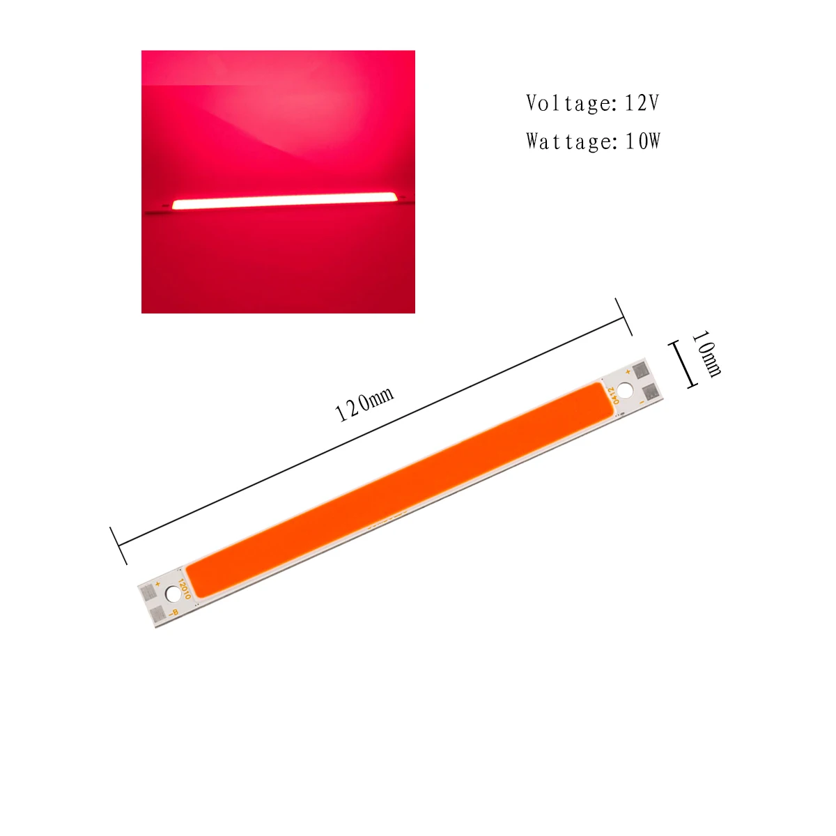 

Светодиодная лента YORYZENG RC6472 120*10 мм 10 Вт