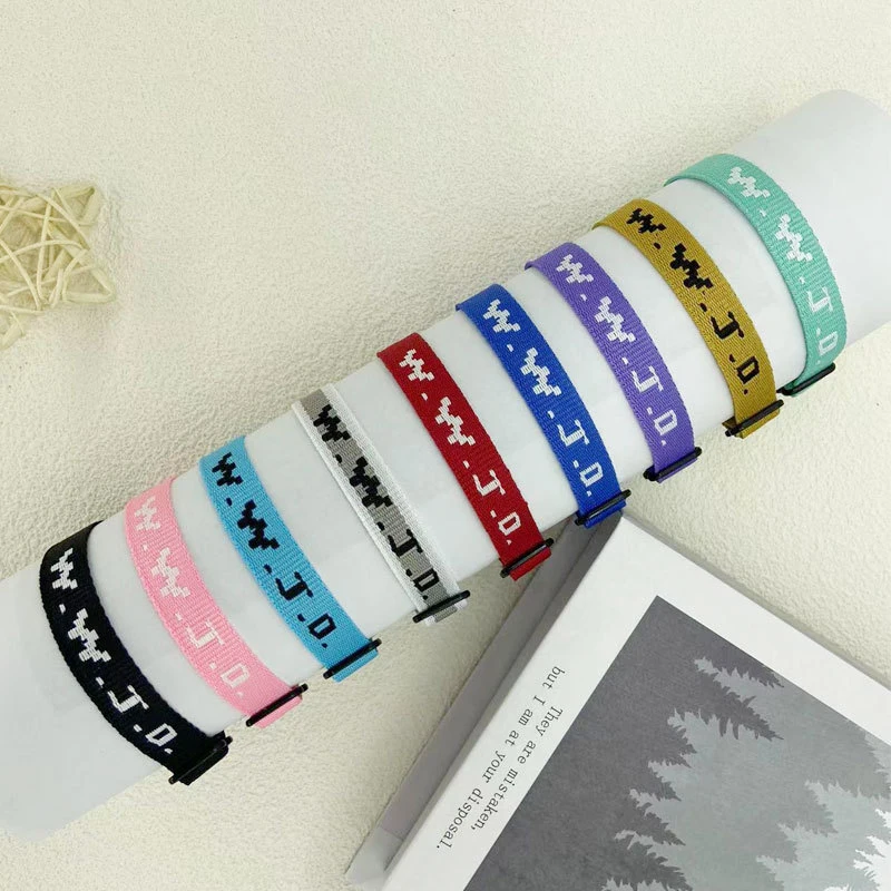 WWJD плетеный браслет из веревки что бы Иисус сделал браслеты ручной работы