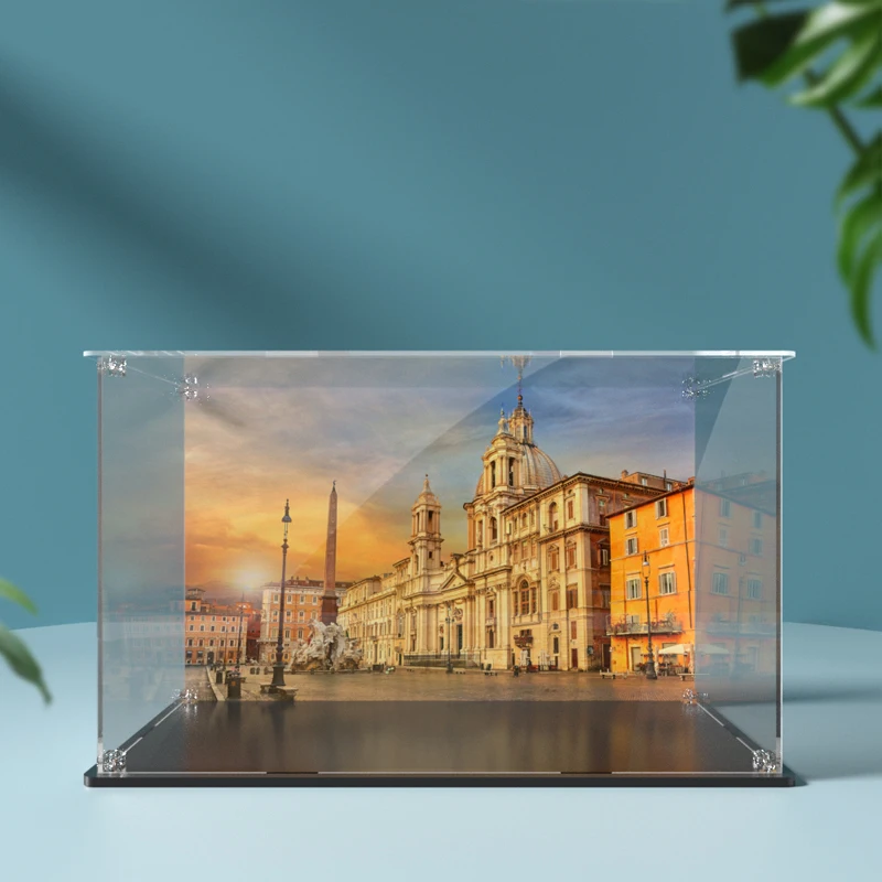 Акриловая витрина для lego 10298 дисплей Vespa 125 строительный блок пылезащитная