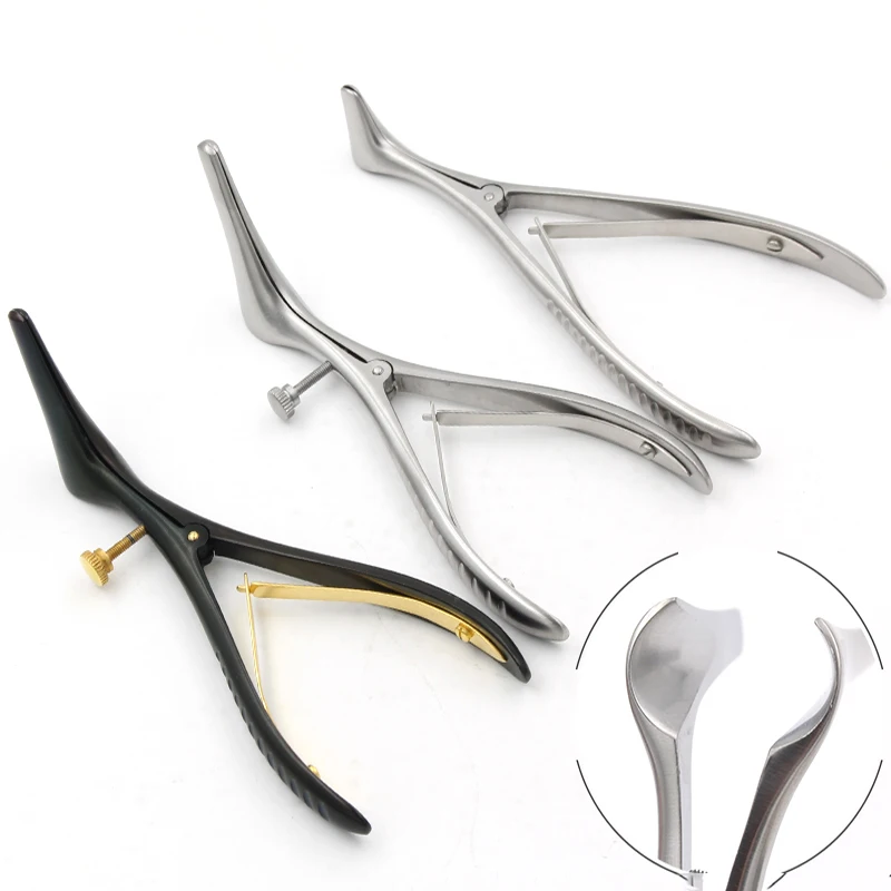 

Medical Nasal Scope Stainless Steel Nasal Examination For Adults And Children Nasal Expansion Forceps Speculoscope Nasal Plastic