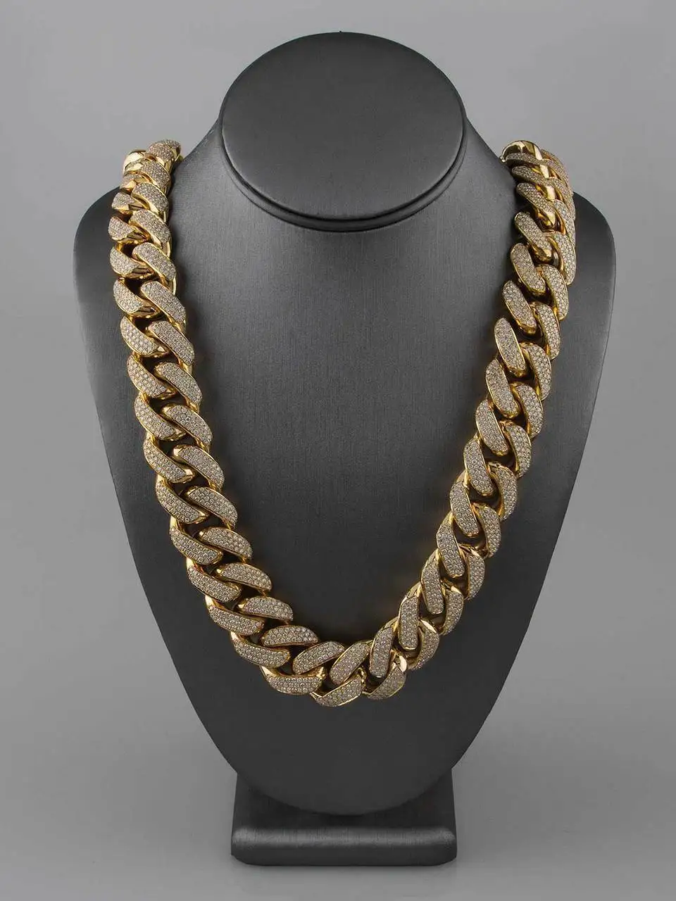 Лидер продаж в стиле Майами серебряная кубинская цепочка хип-хоп 925 муассанит