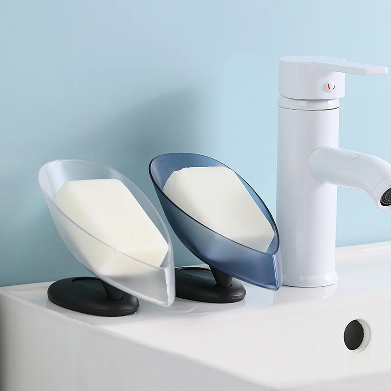 

Soap box, soap storage rack, suction cup, wall mounted, hole free, creative, water draining rack, rotatable household flower and