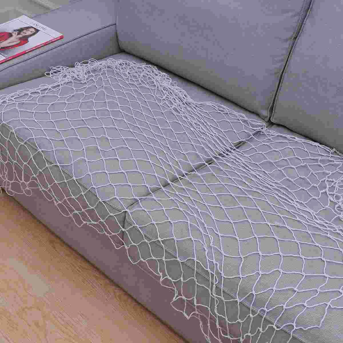 

Nautical Fishing Balloon Net Beach Scene Party Decoration Netting (White)