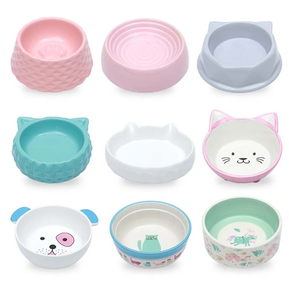 

Керамическая миска для собаки, домашних животных Кормушка Для кошачьей воды, большая, миски для собак, для кормления домашних животных