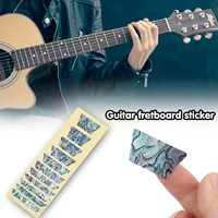 guitar fretboard sticker for acoustic electric guitars bass diy neck fret inlay guitar accessories m4n3 s2n6