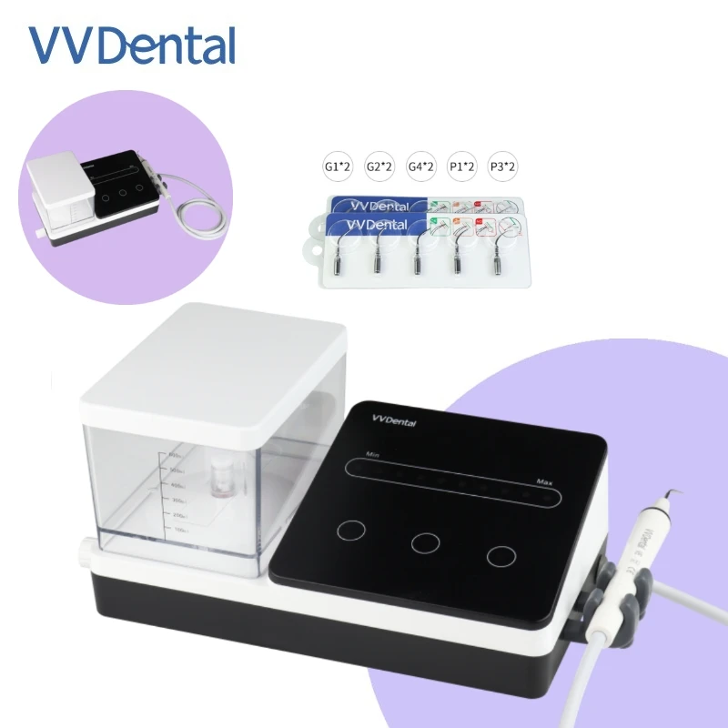Фото Ультразвуковой скалер VV Dental VET-W7 3-в-1 с резервуаром для воды 600 мл для чистки зубов и удаления зубного камня №1