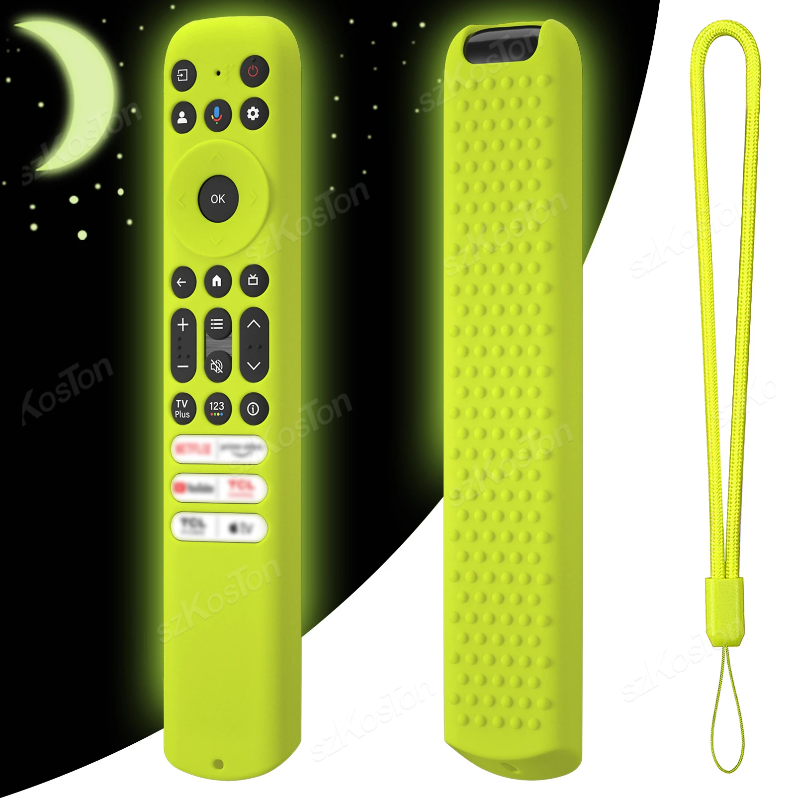 

Силиконовый чехол для пульта TCL RC813/RC923/RC902V