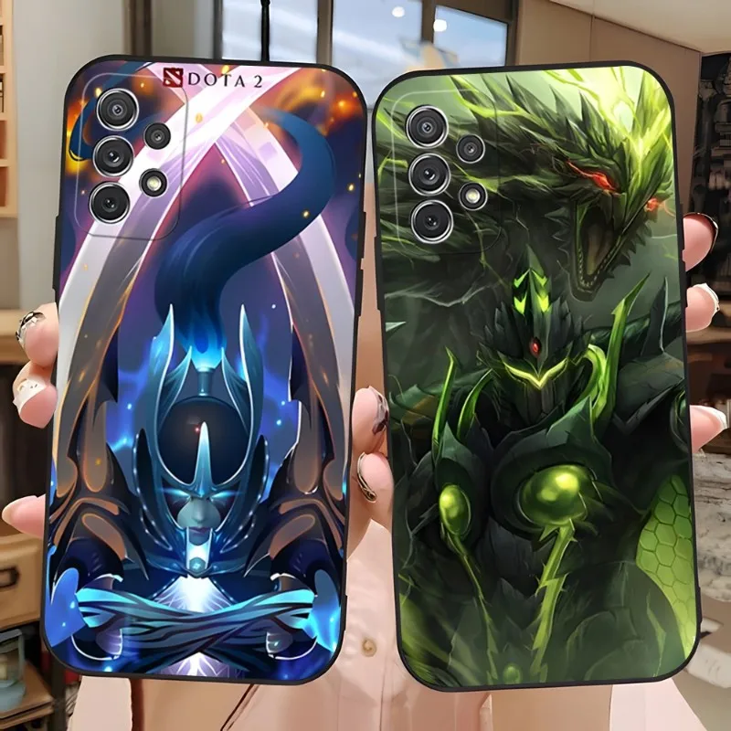 Чехол для телефона Shadow Fiend Dota 2, противоударный чехол для Samsung Galaxy S21, S22, S20, S30, S7, S10, S8, S9, S6 Pro Plus Edge, Ultra Fe