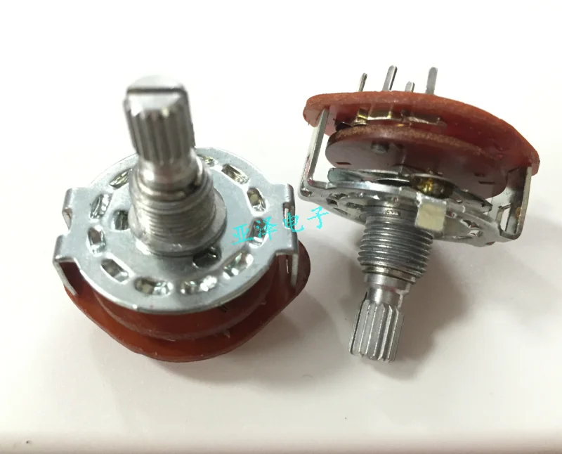 Высококачественный поворотный переключатель диапазонов 2 нож 3 редукторной