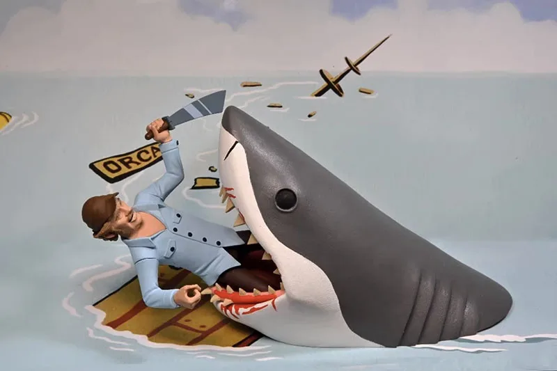 Тони Terrors NECA 03346, фигурка JAWS Hooper, экшн-фигурки, аниме, ПВХ, подвижная модель, кукла, орнамент, игрушки, оригинальный подарок для детей (art.: 3920d2efd47e7) - 3920d2efd47e7