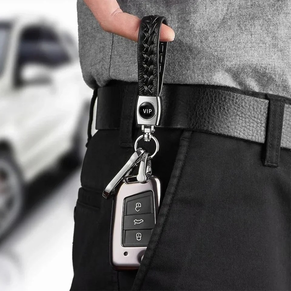 Кожаный брелок для ключей подвеска с логотипом автомобиля Suzuki Swift SX4 S Cross Jimny Samurai