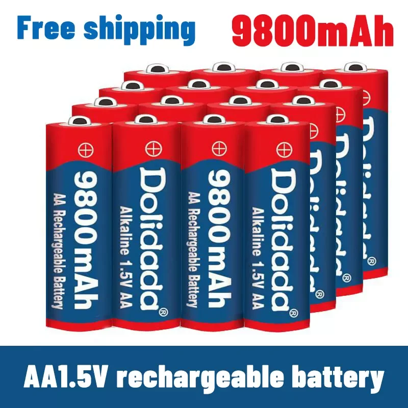 

Аккумуляторная батарея аа, 100% мАч, 9800 В, + 1,5