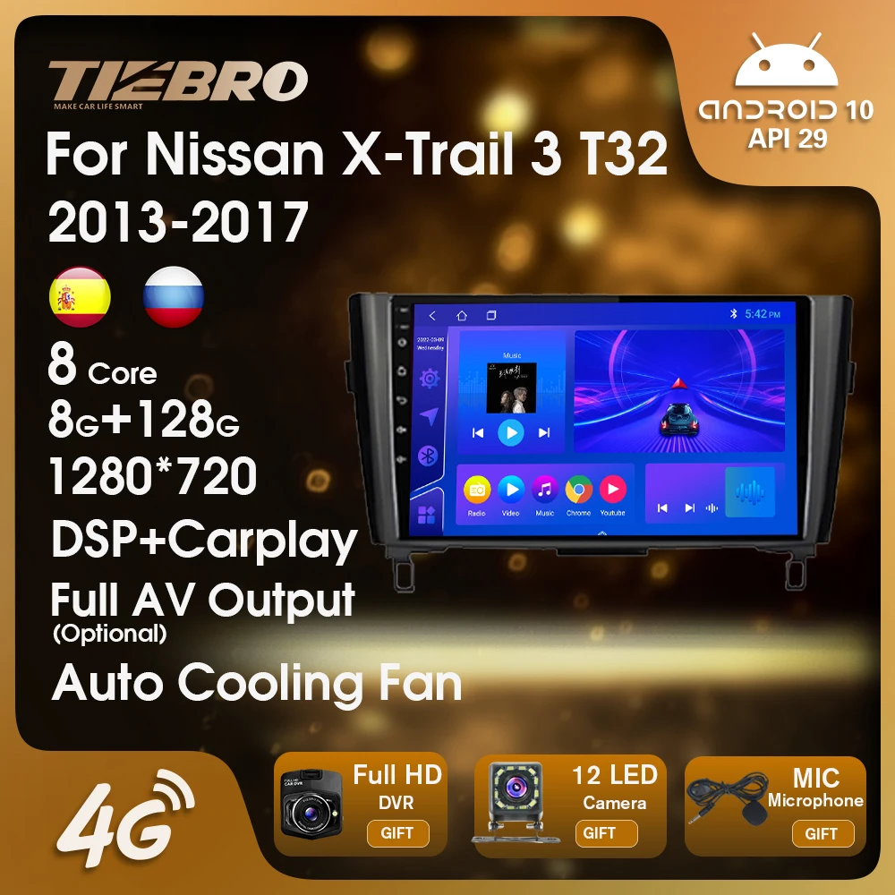

Carplay 2 Din Android 2013 для Nissan Qashqai J11 Xtrail X-Trail 3 T32 2017-автомобильное радио, мультимедийный видеоплеер, GPS-навигация