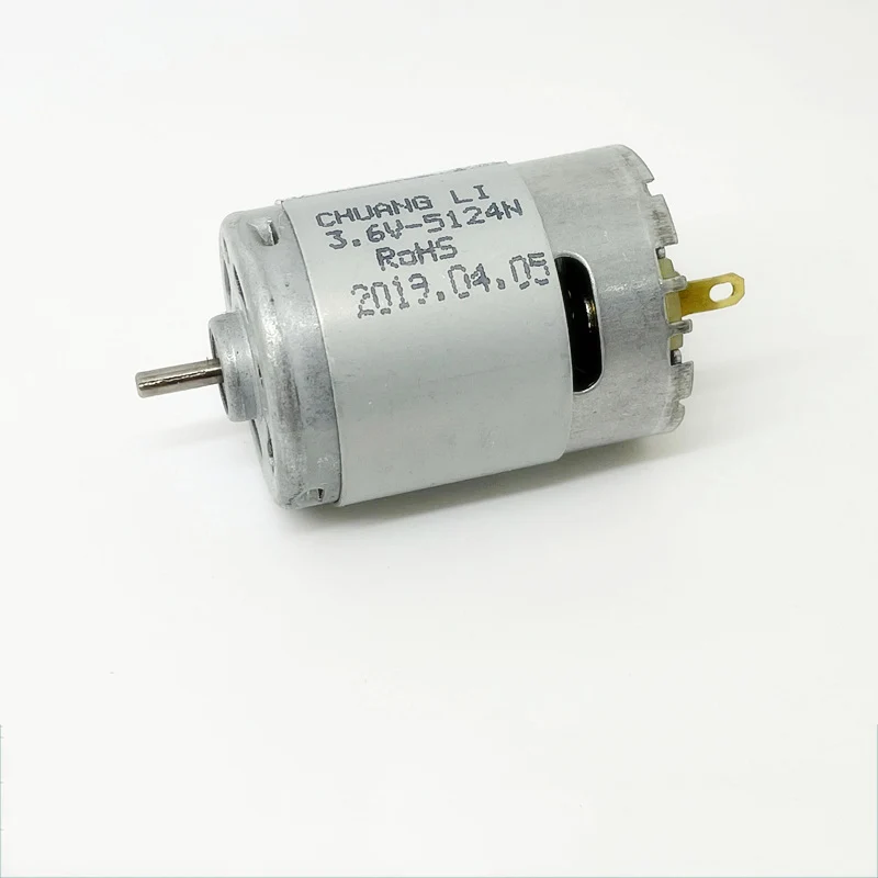 

380 Carbon Brush Motor DC 3.6V High Speed Toy Model Electric Red Wine Bottler Motor RS380PH-5124NL