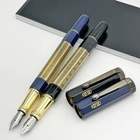 luxury mb fountain pen limited edition unique egypt style letter carving classic office supplies with serial number