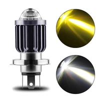 motorcycle modified headlights with lens h4 h6 two color far and near beam light high quality and durable