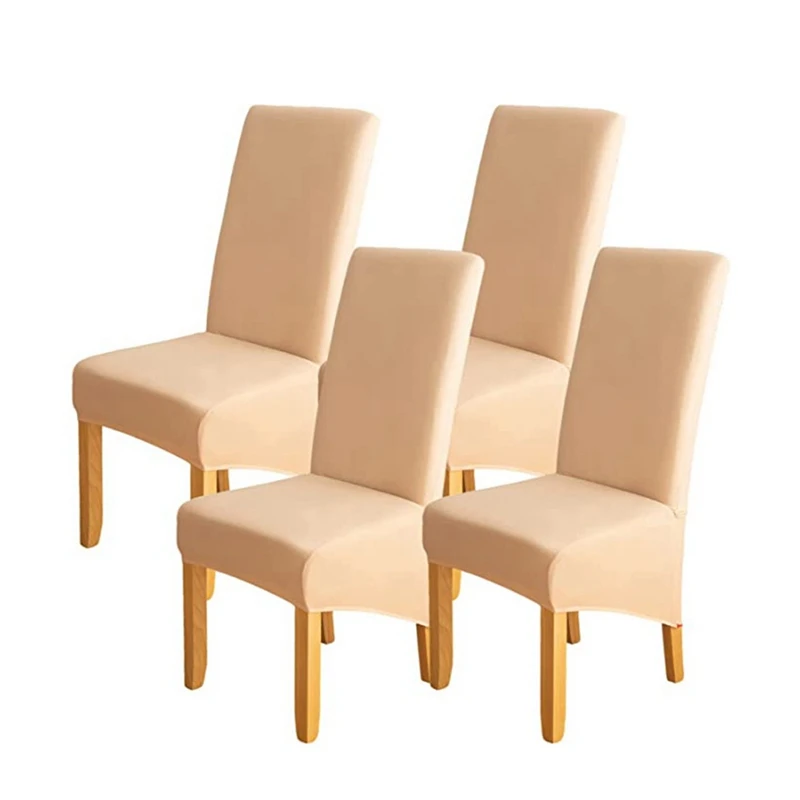 

Chair Covers For Dining Chairs 4 Pcs,Chair Covers High Back Dinning Chair Covering Stretch Chair Covers For Home