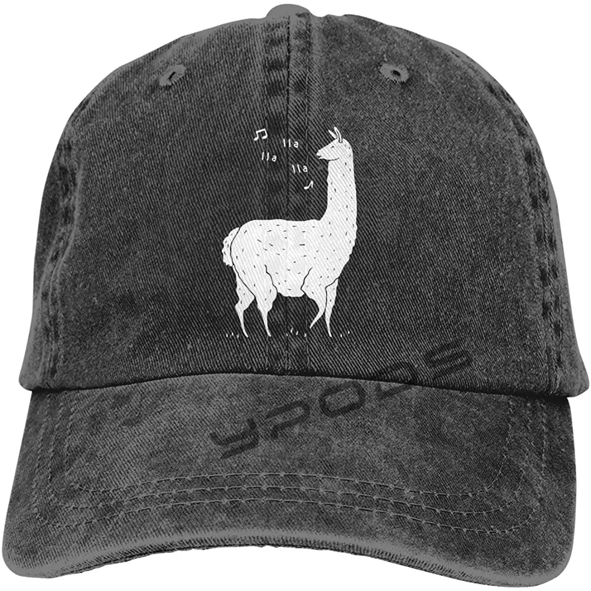 

Song Of The Llama Vintage Washed Twill Baseball Caps Adjustable Hat Funny Humor Irony Graphics Of Adult Gift Black Gorras Hombre