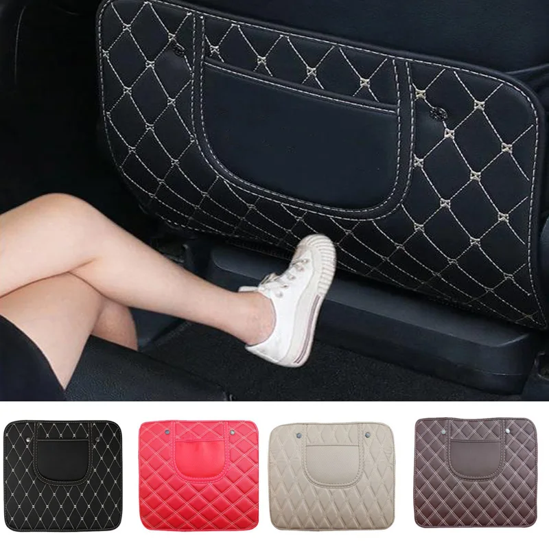 

Car Seat Back Cover Anti Child Kick Pad Protectors Protection For Children Baby Protect Dogs Auto Leather Seats Wear-Resistant