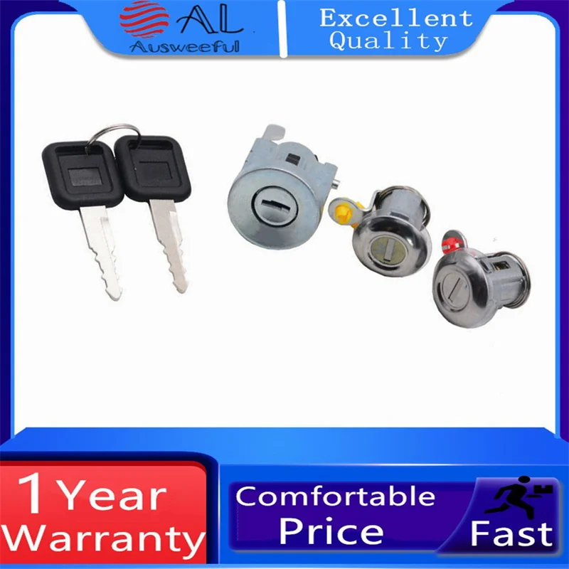 

Новый Автомобильный Дверной Замок зажигания Набор ключей цилиндра для Isuzu NPR NQR NKR ELF 1994-2007 8-97035-293-0 8970352930