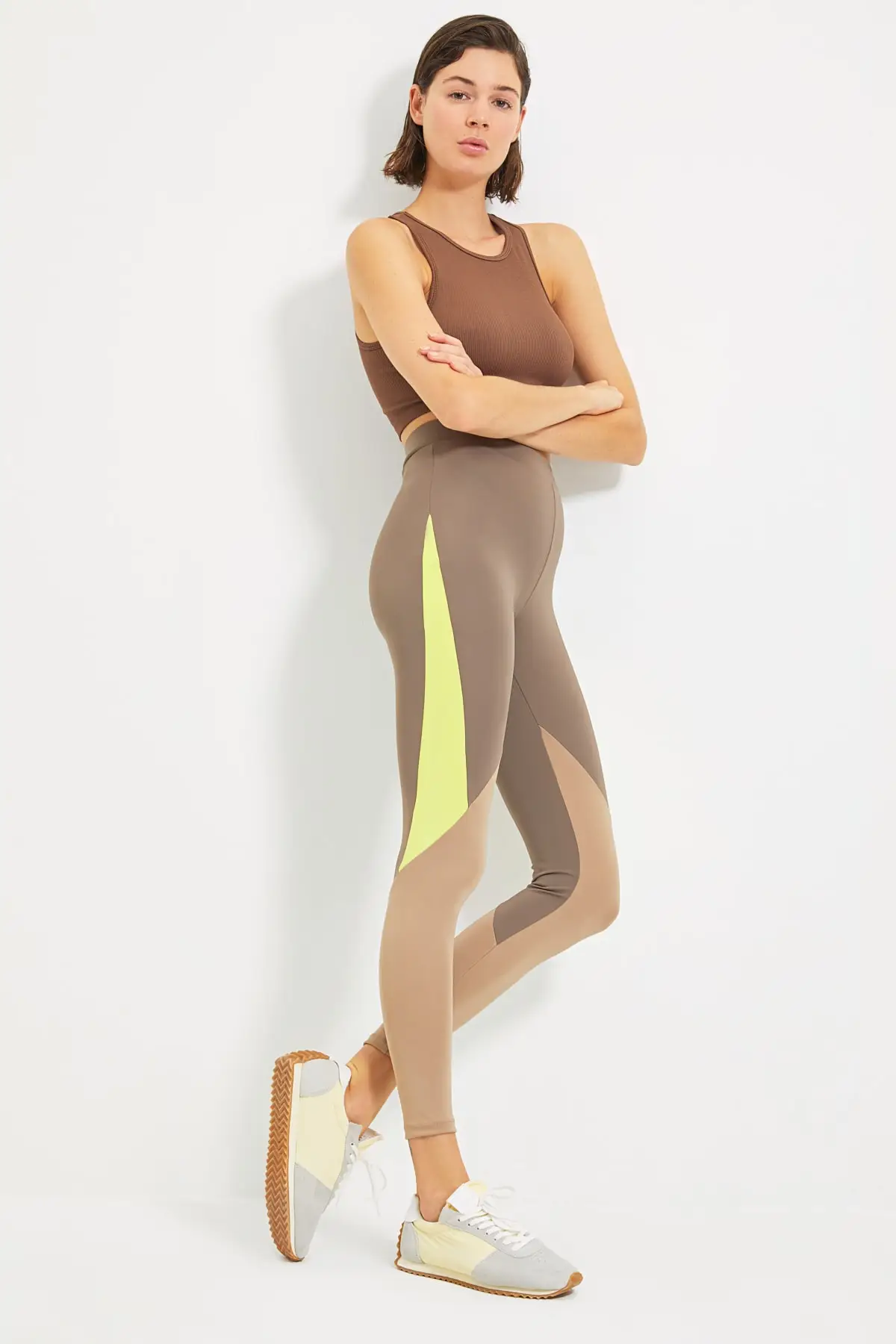 

Trendyol With Color Block Rallying Sports Leggings TWOAW22TY0009