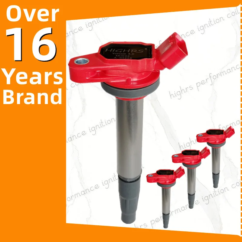 Фото 4 шт. 90919-02258 UF-596 C1714 UF-619 Катушка зажигания Corolla Matrix Prius Scion xD 1.8 RAV4 90919 02258 9091902258 №3