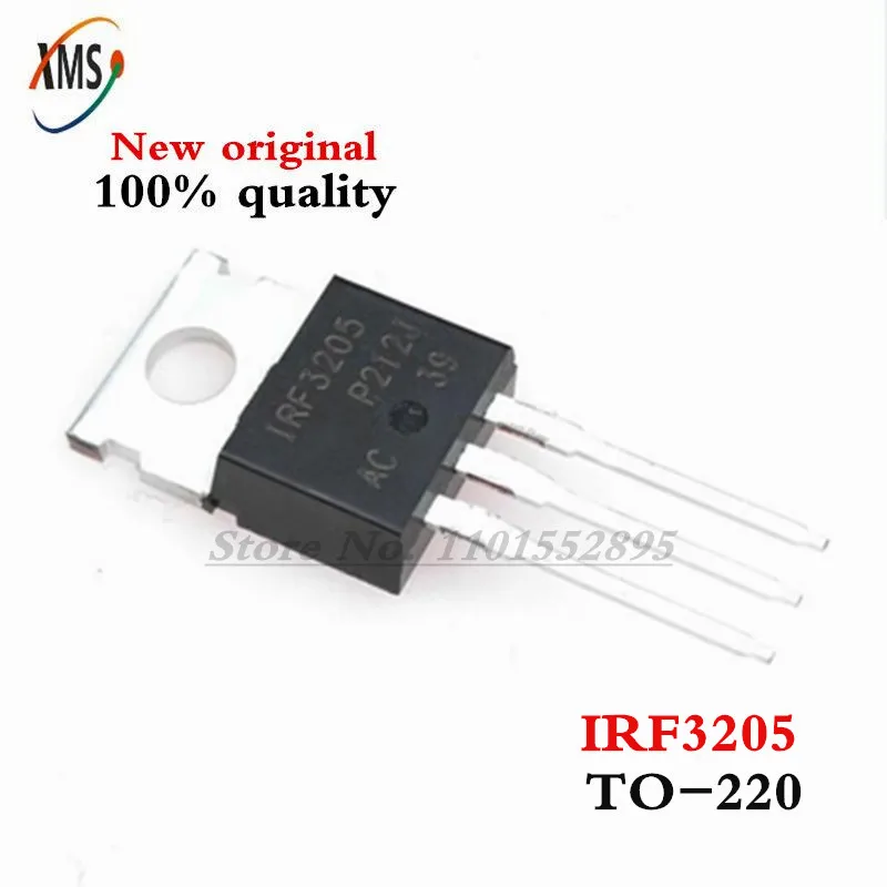 

100PCS IRF3205PBF TO220 IRF3205 TO-220 HEXFET Power MOSFET new and original IC free shippin