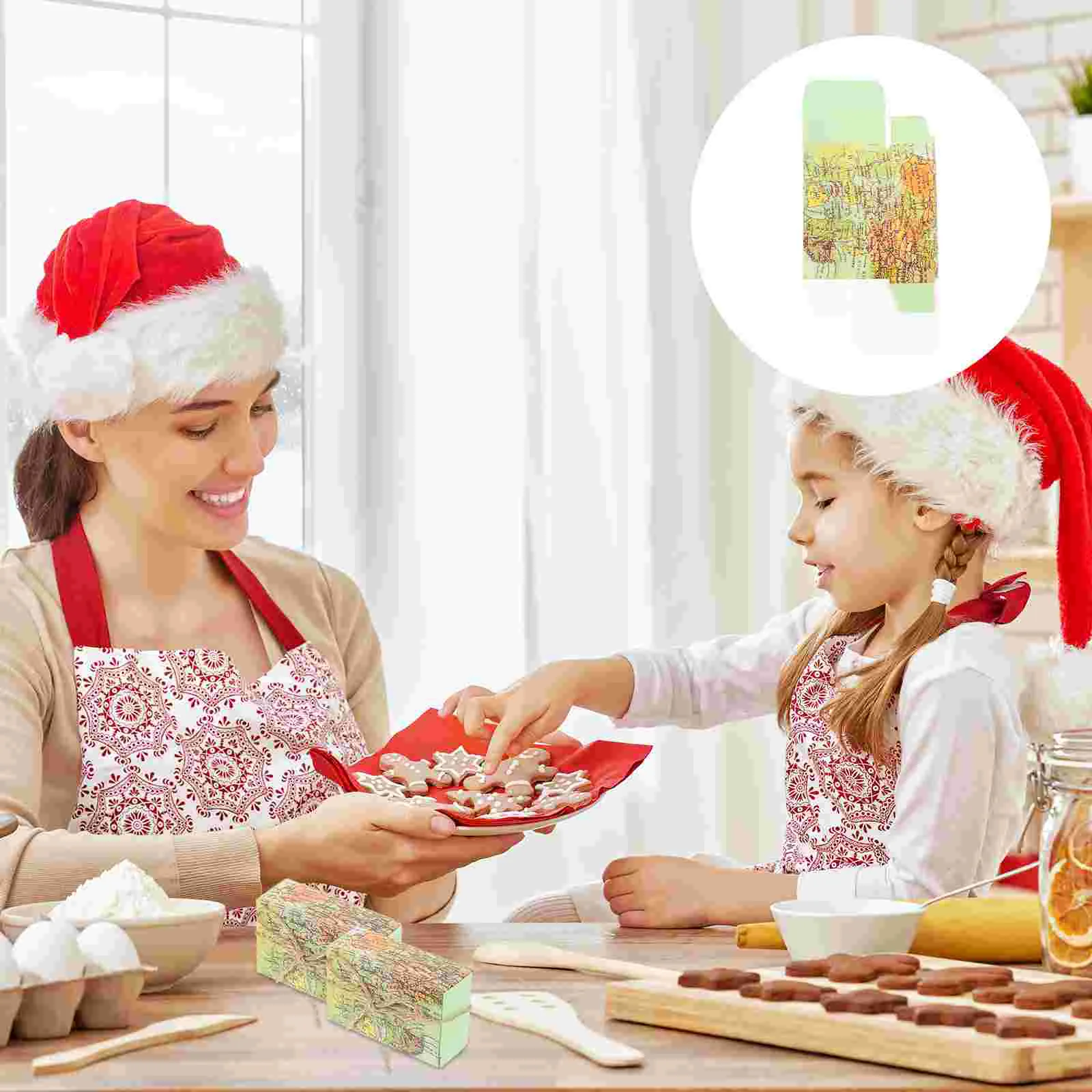 50 шт. конфетные коробки с картой мира | Подарочные и пакеты