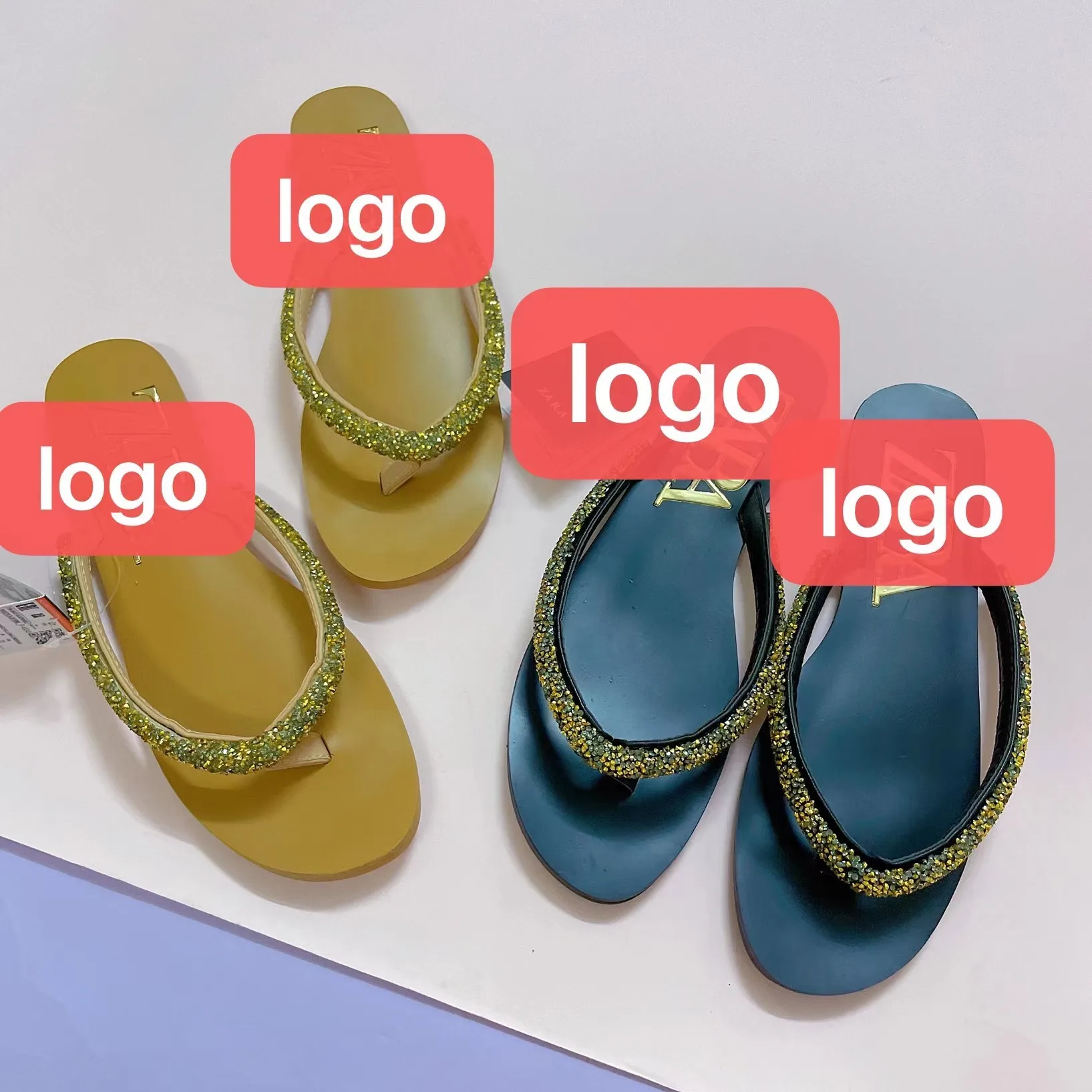 

Африканские летние женские шлепанцы KUCLUT, шлепанцы 2022, женские шлепанцы, модная обувь стразы, блестящие шлепанцы черного и верблюжьего цвета