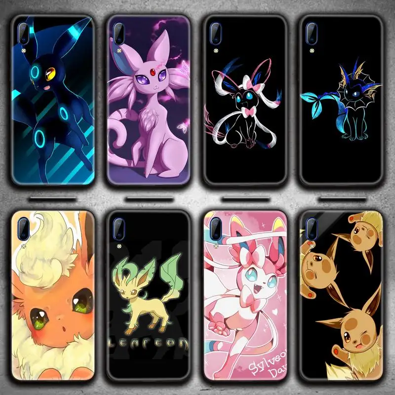 

Pokemon Eevee Fealeon Phone Case For Vivo Y91c Y17 Y51 Y67 Y55 Y7s Y81 Y19 Y97 Y93 V17 vivos5