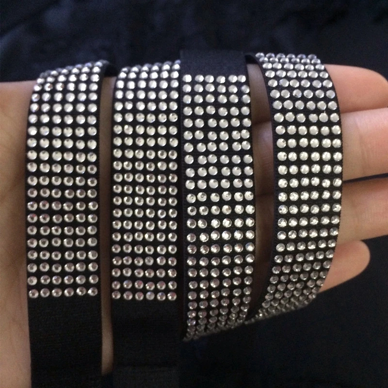 houlder Strap Rhinestone LOGO Slip-Resistant Bra Straps Belt Buckle Bra Shoulder Strap Women Underwear Bra Intimates Accessories