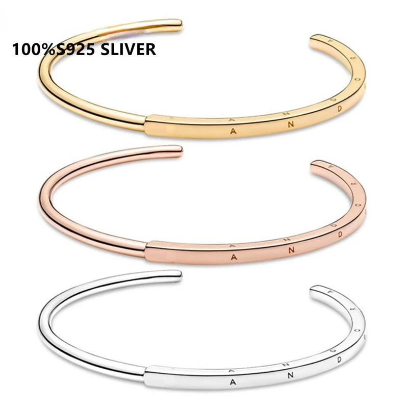 

2021 NEW 100% 925 Sterling Silver Pre-Autumn Collection Preview Charm Bracelet Fit DIY Original Pandoraer Bangle Jewelry Gift
