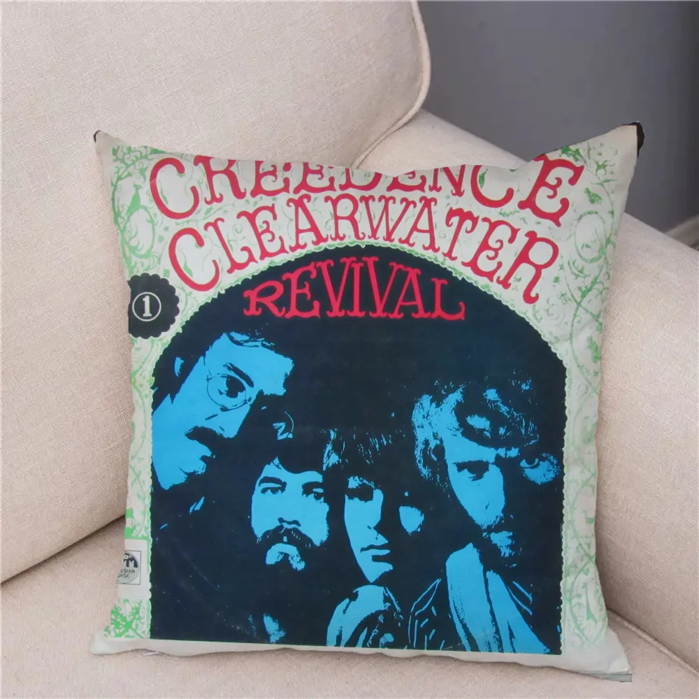 Creedence Clearwater Revival Наволочка Для Автомобильного Сиденья Экологически Чистая