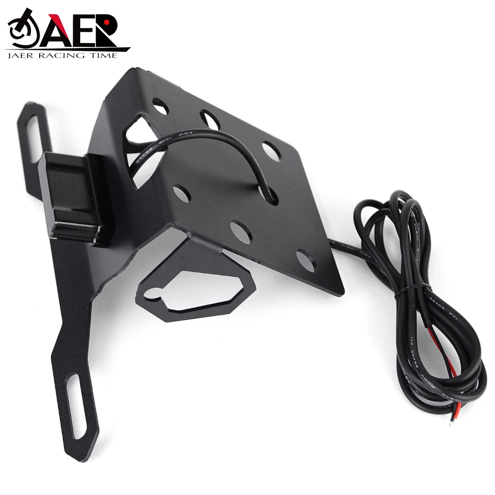 Кронштейн для номерного знака мотоцикла с подсветкой Suzuki Gixxer SF250 2019 2020 2021